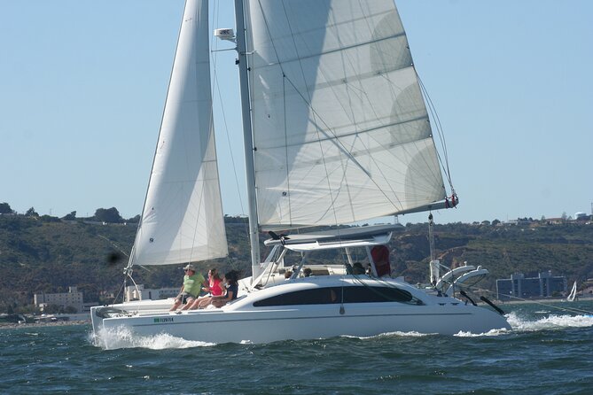 2.5-Hour Small-Group Catamaran Sunset Sail with Drinks - A quiet way to see San Diego Bay