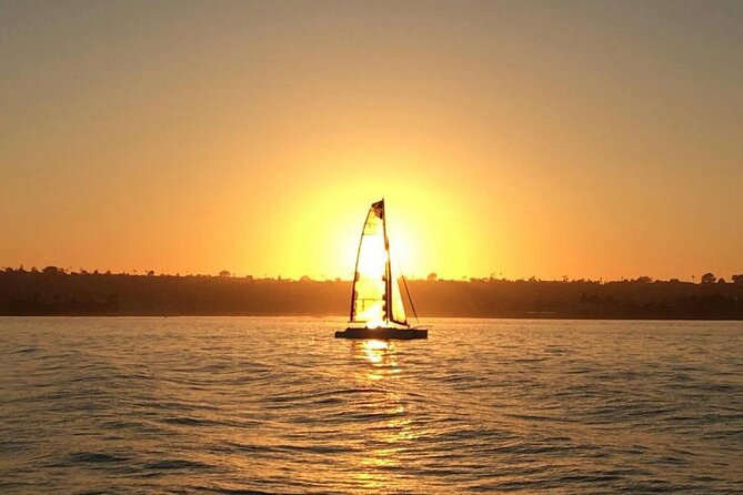 2.5-Hour Small-Group Catamaran Sunset Sail with Drinks - Point Loma and open-water views