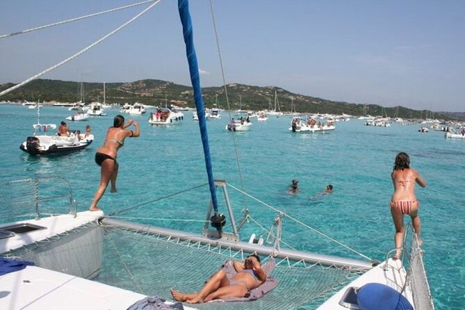 2-Catamaran tour from Cannigione to the Maddalena Archipelago - Leaving Cannigione for Spargi