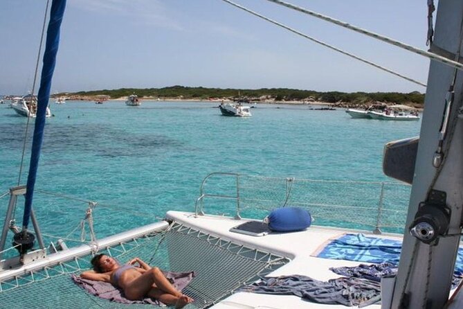 2-Catamaran tour from Cannigione to the Maddalena Archipelago - Razzoli, Santa Maria, and the national park