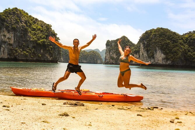 2 Days 1 Night The Catba Catamaran Paradise Cave Tour - Sunset drinks and a private cave dinner