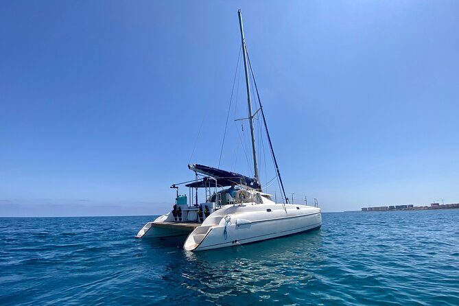 2 hour Catamaran Boat Tour - The anchorage and 45-minute water break