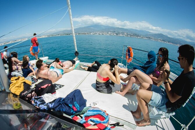 2-Hour Catamaran Tour along the Costa Tropical and Malaga Coast - What the crew adds to the experience