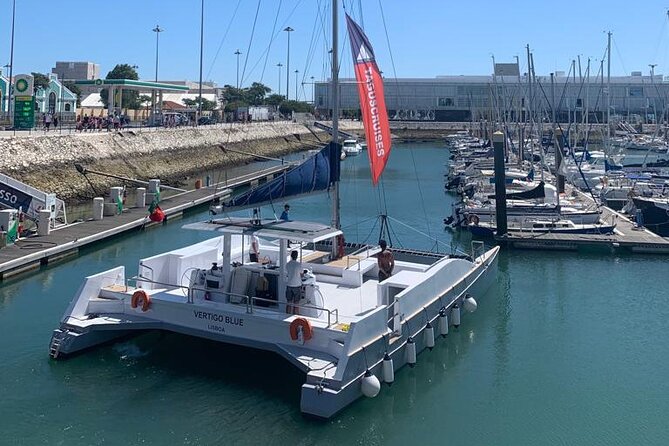 2H Private Sailing Catamaran "Vertigo" Tour in Lisbon up to 18pax - The Discoveries Monument and Belém’s waterfront