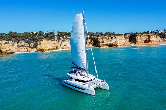 2h30 Private Sunset Catamaran Adventure in Albufeira - Setting out from Albufeira Marina