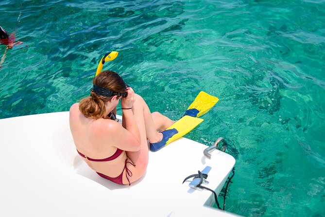 3.5hr Private Catamaran Cruise with Snorkeling, DJ, Bar, Food - Leaving from Wild Card Charter Yacht Club