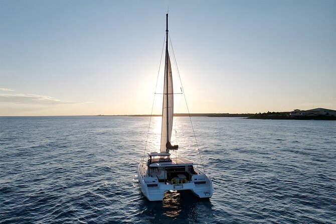 3 Hour Catamaran Experience in a Private 42' Lagoon - Sailing, swimming, and snorkeling in three hours
