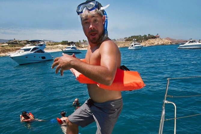 3 hour Snorkeling and Catamaran in Cabo San Lucas - Chileno Bay brings the action