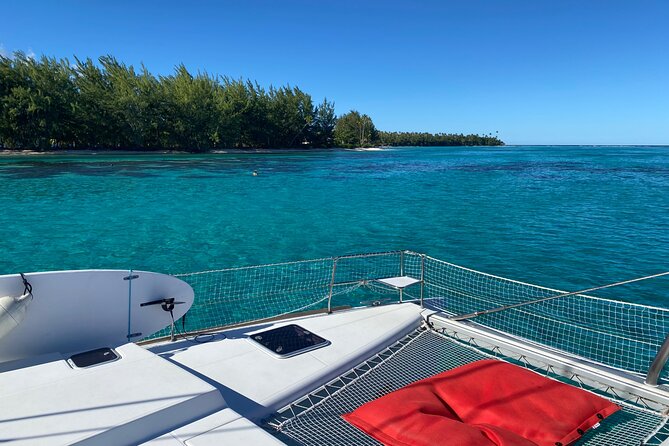4 Days and 3 Nights in Catamaran on Raïatea and Tahaa - What the catamaran setup means for you