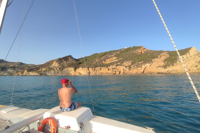 4 Hours Catamaran Tour to the Scala dei Turchi - Le Pergole Beach and the Monterosso Tower