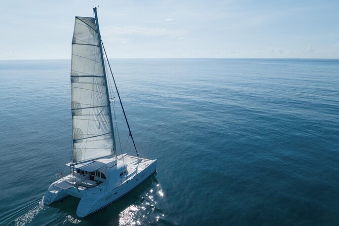 4H Private 38'Catamaran All-Inclusive in Tulum & Playa del Carmen - Paamul Bay: calm water and reef snorkeling