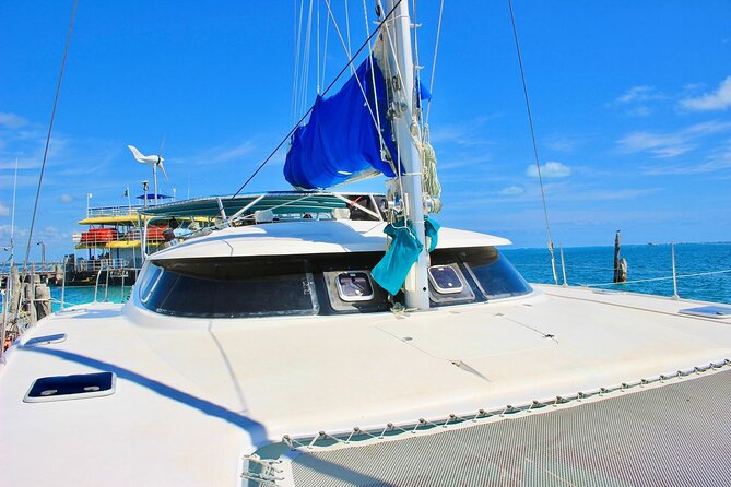 4hrs / 46ft Catamaran Private Charter From Cancun to Isla Mujeres - Setting sail from Cancun’s Hotel Zone