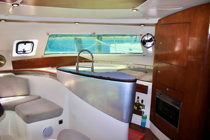 4hrs / 46ft Catamaran Private Charter From Cancun to Isla Mujeres - The sandbank option for a slower afternoon