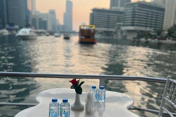 5 Star Luxury Catamaran Dinner Cruise in Dubai Marina - Service from Asif, Fahad, Yasin, Wahid, and the crew