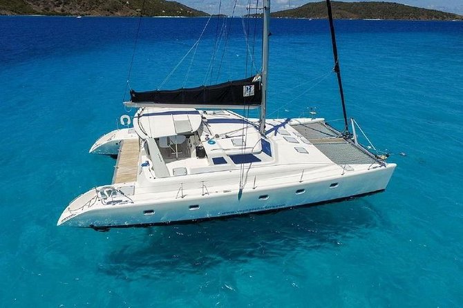 50' Luxury Yacht. Private Full or Half Day Catamaran Snorkel, & Beach Experience - What the SY Sirena feels like underway