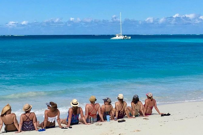 7 Hour Private Catamaran Sail, Snorkel and Beach BBQ Grace Bay, Providenciales - Choosing between Half Moon Bay and Little Water Cay