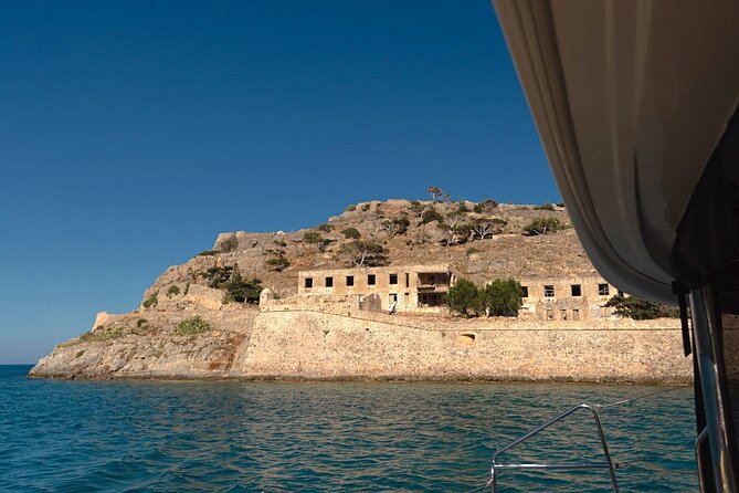 Ag. Nikolaos Catamaran to Spinalonga - Gourmet Meal & Water Toys - Passing Spinalonga without a rushed shore visit