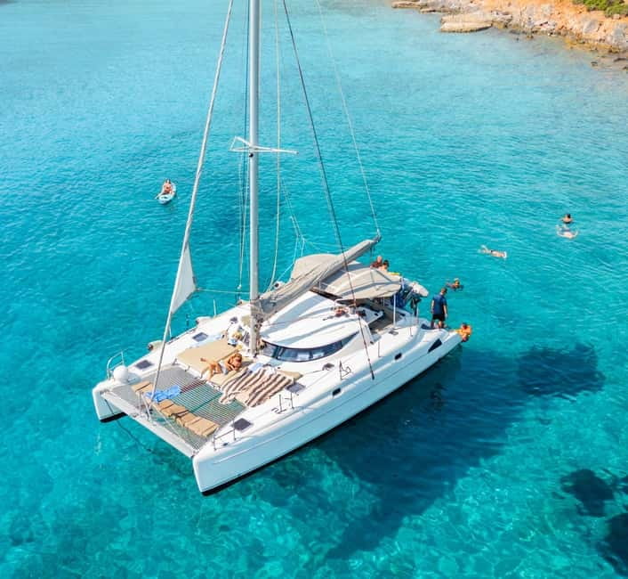 Agios Nikolaos: Spinalonga and Kolokytha Catamaran with Meal - Kolokytha and Glaronisi: Your First Long Swim