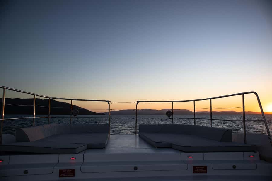Airlie Beach: BYOB Sunset Sail in Style Catamaran Cruise - From Coral Sea Marina to the open bay