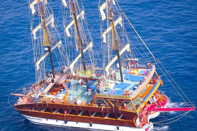 Alanya Catamaran Boat Tour with Lunch, Soft Drinks & Transfer - Setting Out From Alanya Marina at 9:00