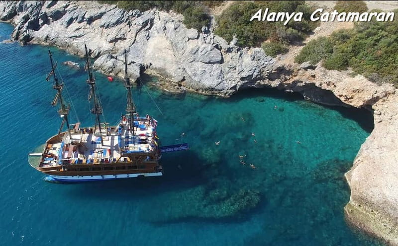 Alanya: Catamaran Boat Trip with Swimming Stops incl Lunch - Key points to know before you book