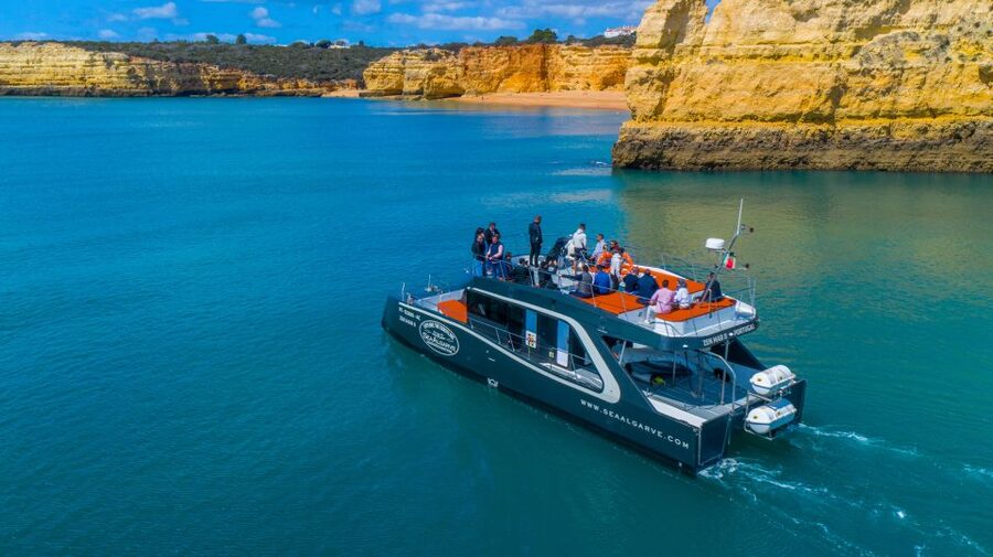 Albufeira: Coastline and Benagil Caves Tour by Catamaran - What the $35 price really buys you