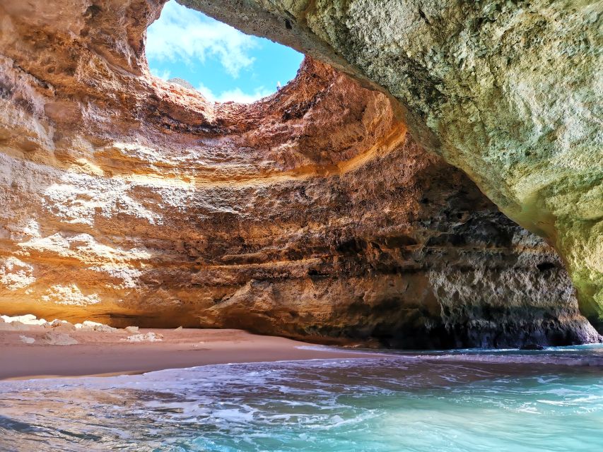 Albufeira: Coastline and Benagil Caves Tour by Catamaran - São Rafael and Coelha: the first coastal views