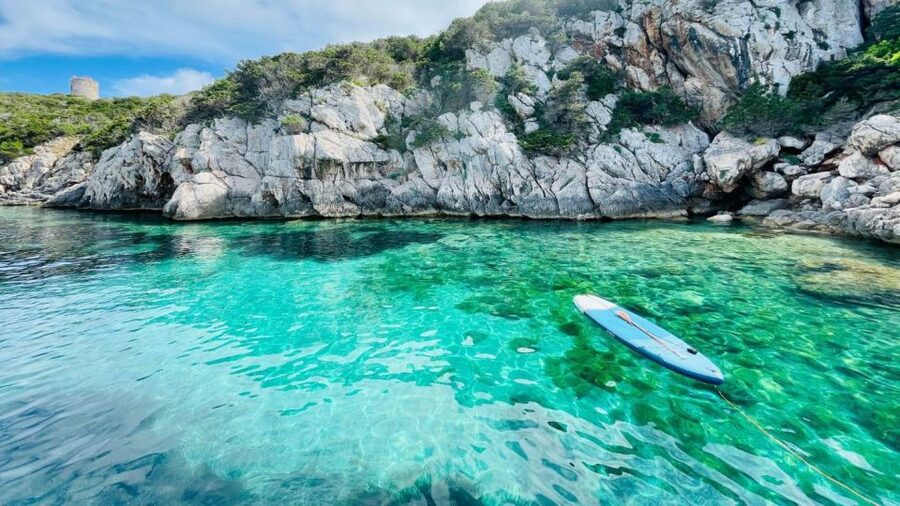 Alghero: Full day on a catamaran in Porto Conte Natural Park - Cala Dragunara and lunch on board