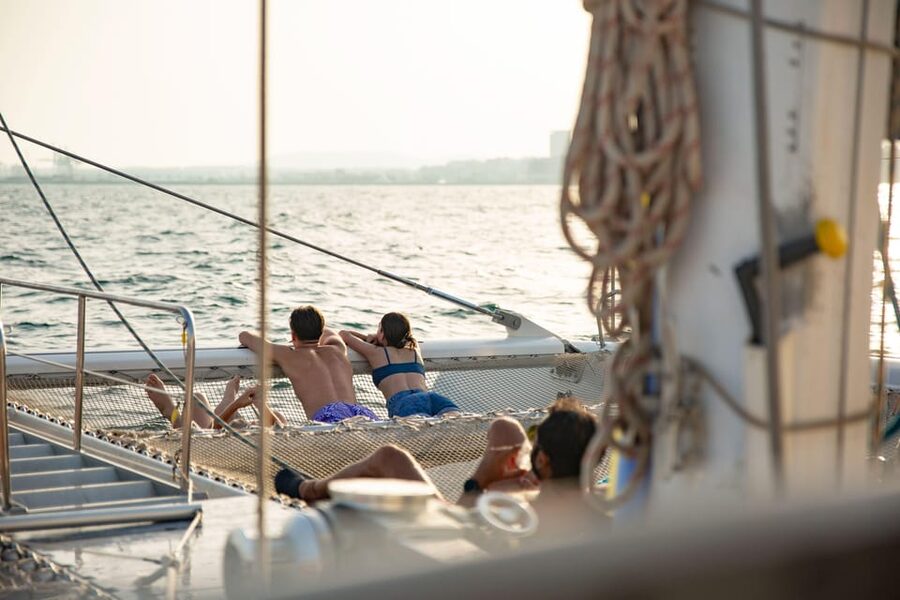Alicante: 2-Hour Late Afternoon Catamaran Cruise - The 45-minute stop for swimming and snorkeling