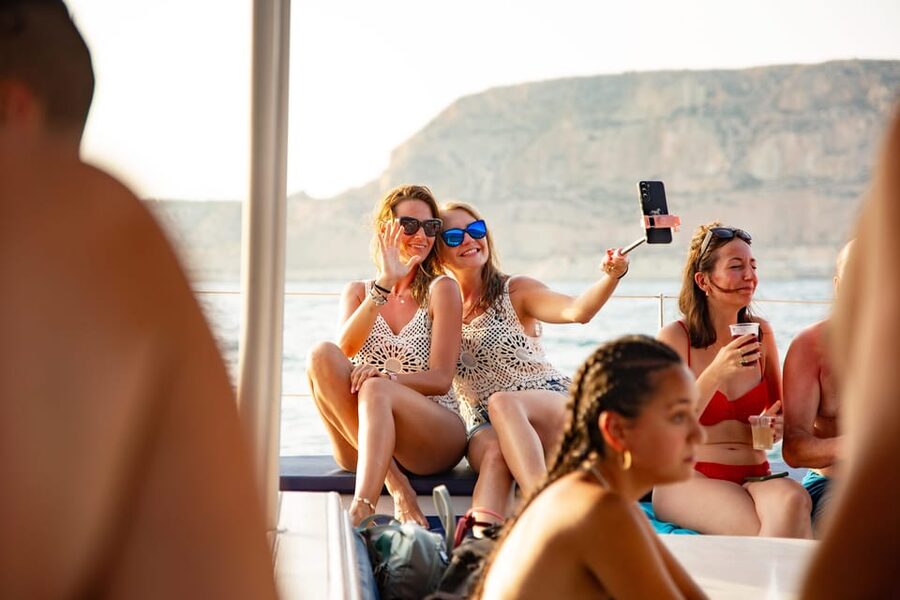 Alicante: 2-Hour Late Afternoon Catamaran Cruise - Fruit, drinks, music, and the onboard bar