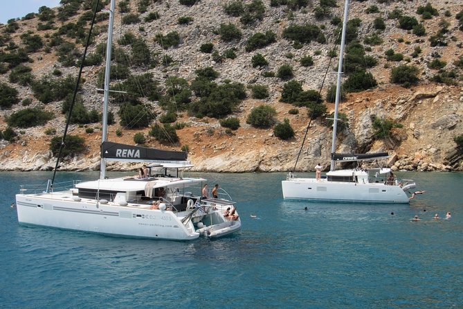 All-Inclusive Catamaran Day Cruise - What this Naxos catamaran day is really like