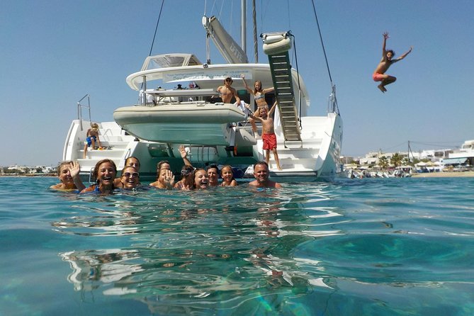 All-Inclusive Catamaran Day Cruise - Paros, Naxos, and a route shaped by the wind
