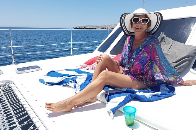 All-Inclusive Catamaran Tour | Beaches & Sea Lions from Los Cabos - Boarding the spacious catamaran in La Paz