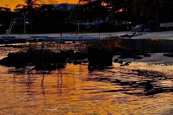 All inclusive CATAMARAN with BBQ : Ile aux cerf & GRSE waterfall - The return trip keeps the party going