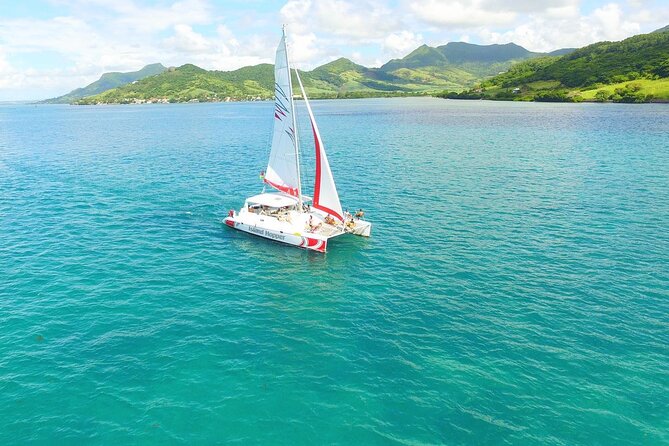 All inclusive CATAMARAN with BBQ : Ile aux cerf & GRSE waterfall - The most important issue is crowding