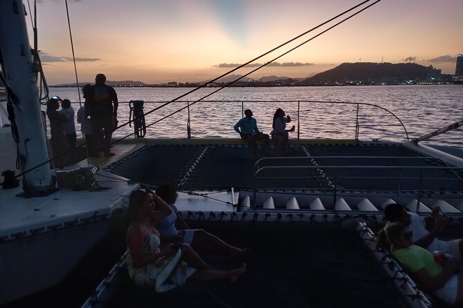 All Inclusive Sunset Panama Bay Catamaran Tour From Panama City - The route past the Bridge of the Americas and Amador Causeway