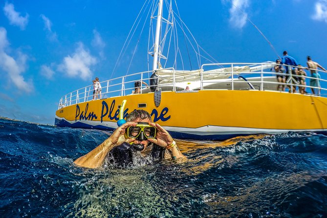 Aruba Afternoon Snorkel Sail aboard Palm Pleasure Catamaran - A Three-Hour Route With Two Different Water Stops