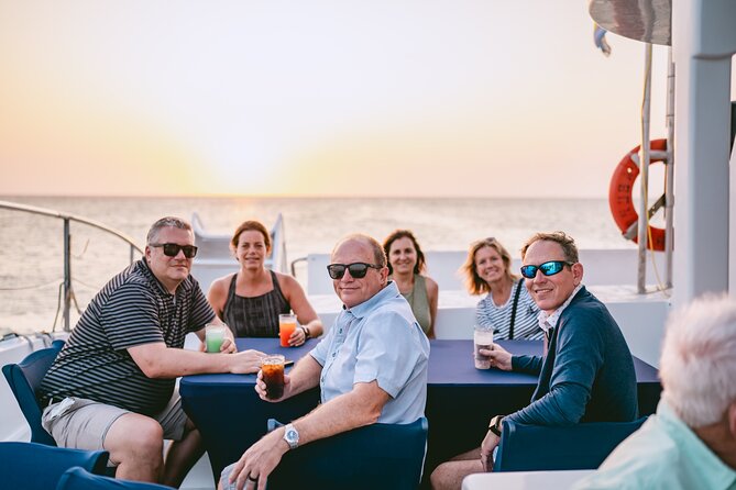 Aruba Sunset Sail Dinner Cruise with Open Bar by Catamaran - What sailing the catamaran is really like