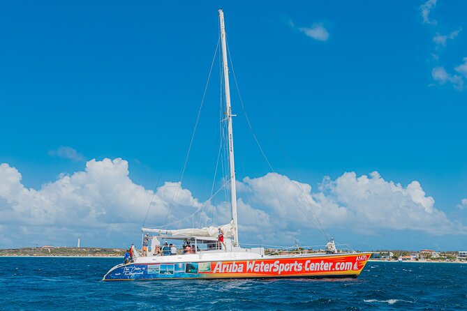 Aruba Sunset Sail - The Arusun Catamaran - A two-hour route with time near Boca Catalina