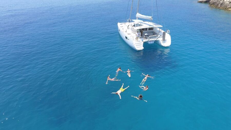 Athens: Riviera Catamaran Cruise with Meal and Drinks - The best season and the swimming question