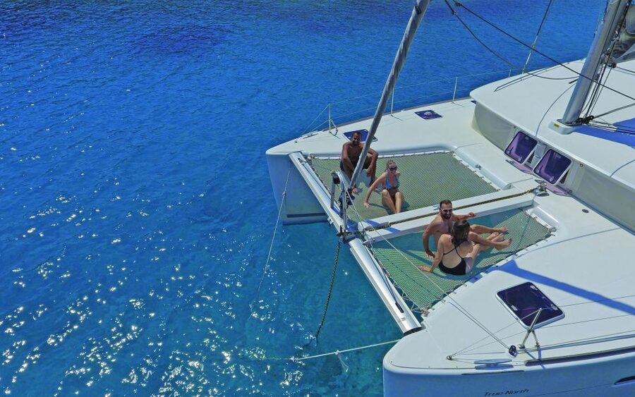Athens: Riviera Catamaran Cruise with Meal and Drinks - Sailing past Voula and the southern coast