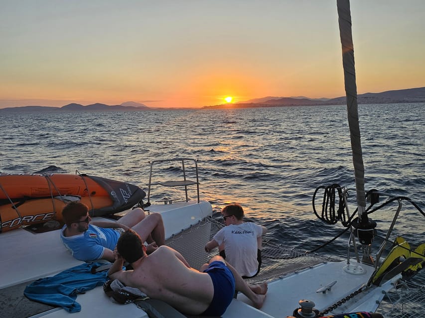 Athens: Riviera Catamaran Tour with Fresh Meal and Drinks - Getting to Alimos Marina and planning your day