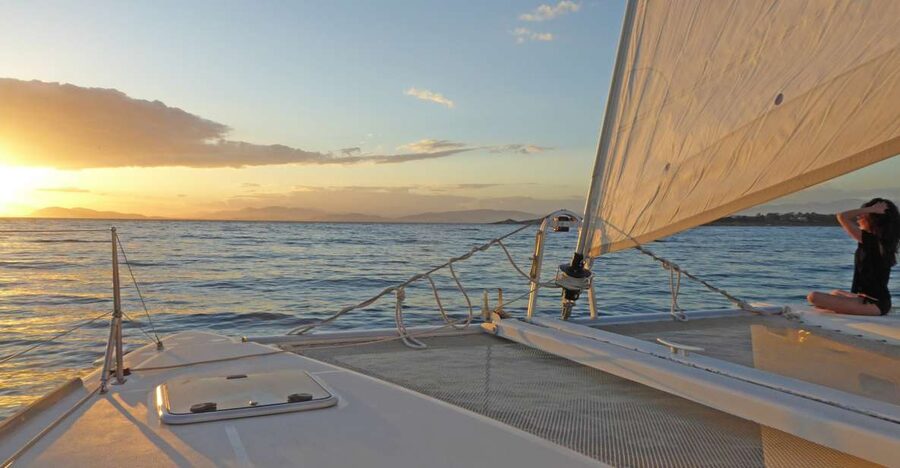 Athens Riviera: Half-Day Private Catamaran Cruise - Boarding at Alimos Marina
