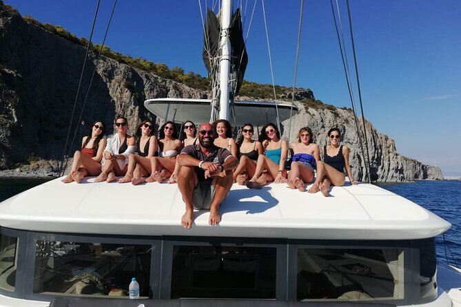 Athens Semi private Morning Catamaran cruise with meal & drinks - Crew service and the small-group feel