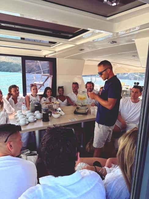 Ayia Napa: Afternoon Catamaran Cruise with Lunch & Open Bar - Lover’s Bridge and the Cape Greco Coast