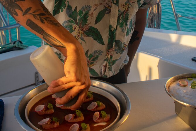 Bacalar - Gourmet Tour in Private Catamaran with Cocktails Included - The Food: More Than Boat Snacks