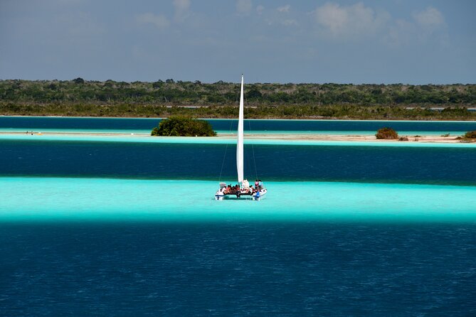 Bacalar Lagoon Private Catamaran Lunch and Drinks from Costa Maya - A Private Vehicle Makes the Port Day Easier