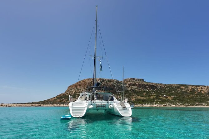 Balos Catamaran Private Sailing Cruise with Lunch - Gramvousa brings history and a hill walk