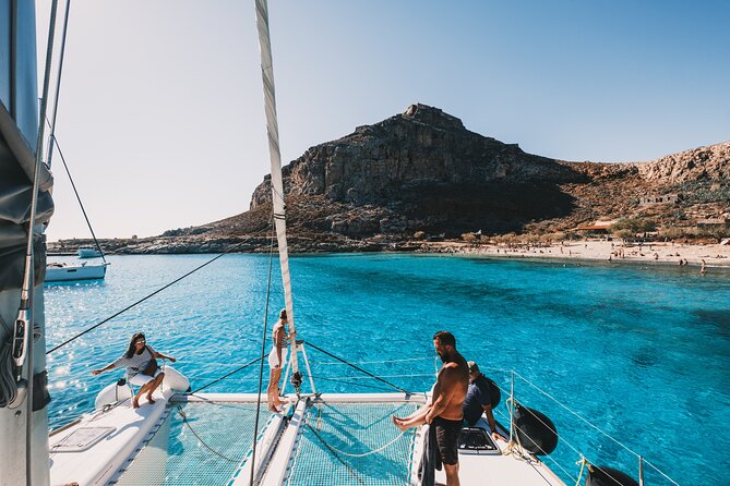 Balos & Gramvousa Luxury Catamaran Sailing Cruise from Kissamos - Who will get the most from this cruise