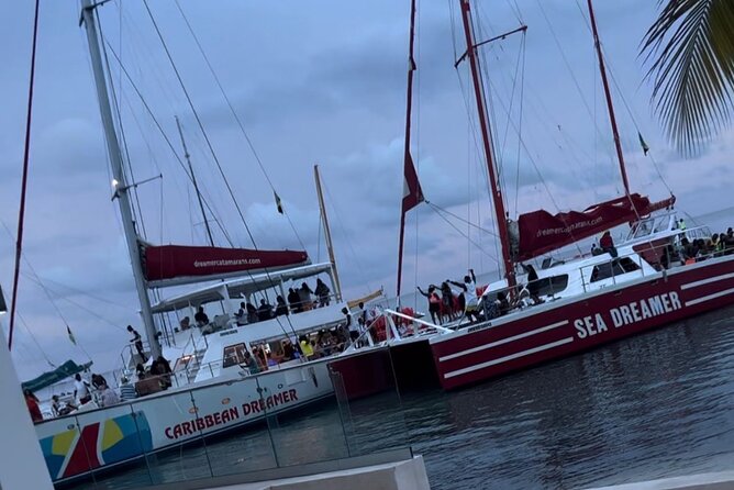 Bamboo Rafting, Catamaran Party Cruise and Snorkeling in Jamaica - From river quiet to a catamaran party cruise